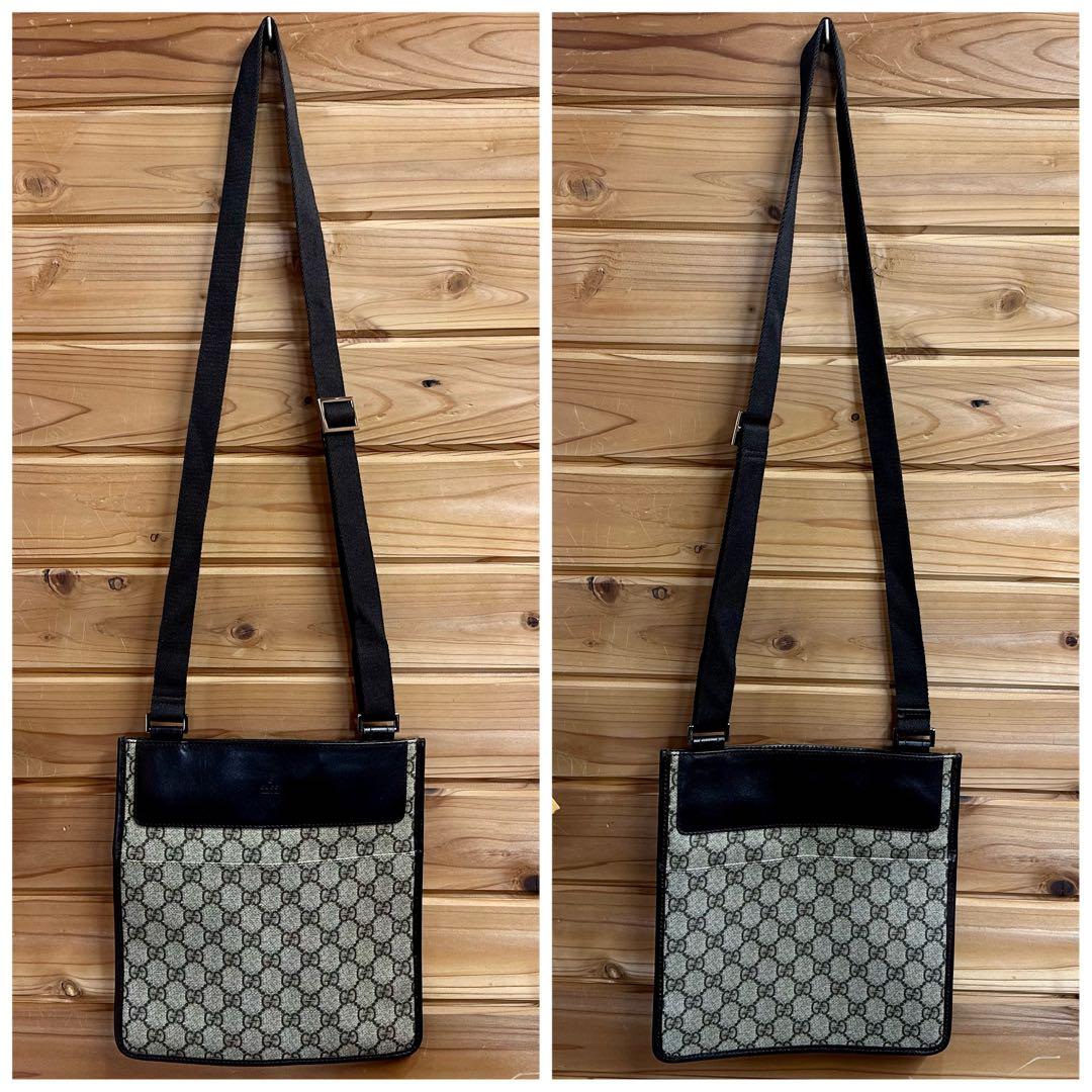 にじいろ様 GUCCI グッチ ショルダーバッグ サコッシュ GGパターン