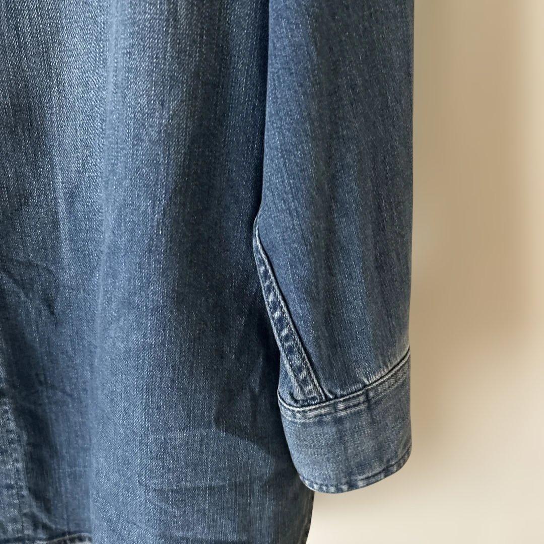 美品　Healthy Denim 長袖デニムシャツ　サイズ1