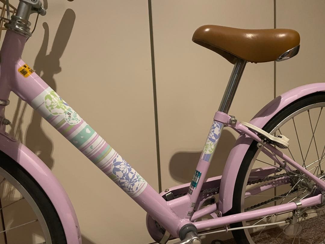 引取限定◆ブリジストン子供用自転車　エコパルモカ　22