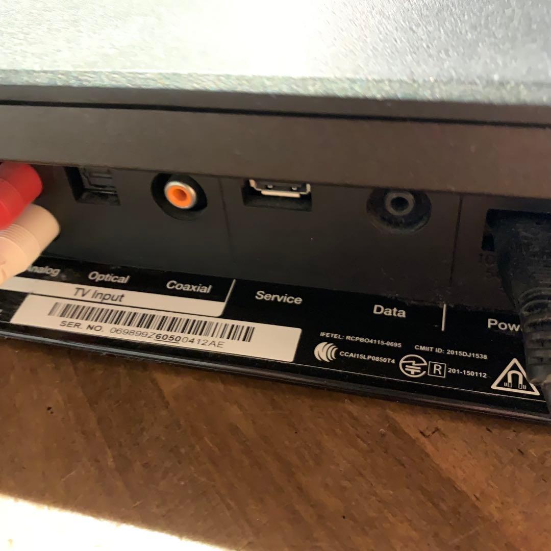 BOSE SOLO15 SeriesⅡ TV サウンドシステム リモコン付き