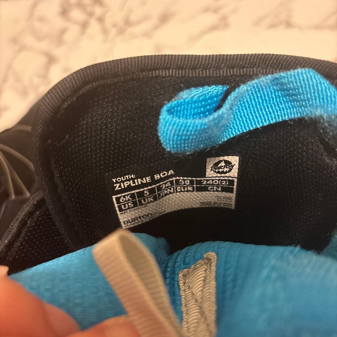 Burton 24cm Imprint バートンの子ども用スノーボードブーツ