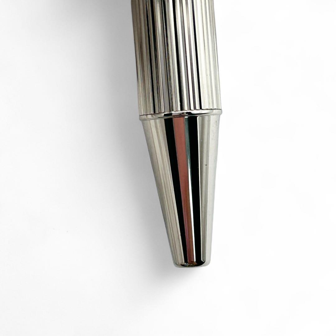【りり】　未使用　Cartier ボールペン シルバー インク黒　箱付き