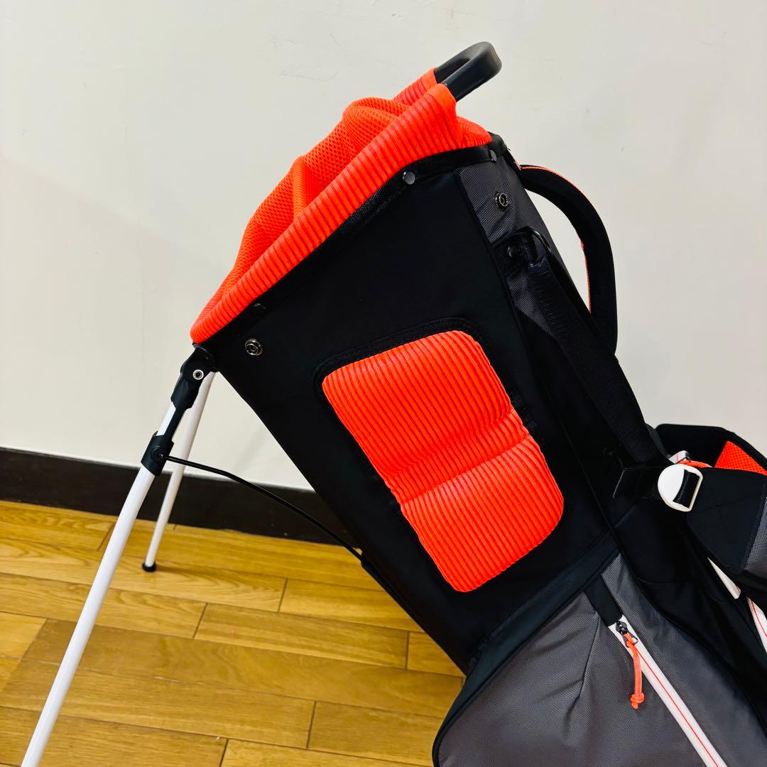 【美品】アディダスキャディバッグ スタンド式送料込み　6分割