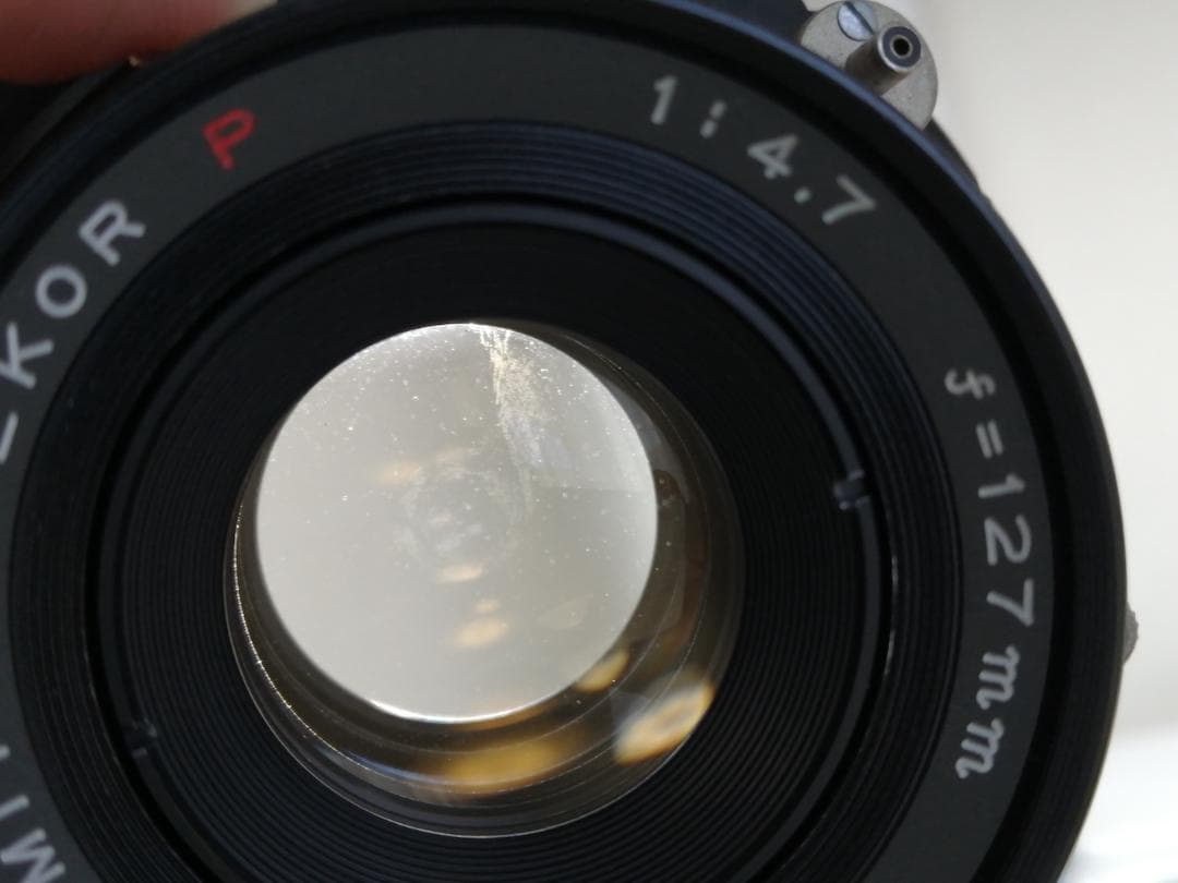 レンズ(単焦点) Mamiya Sekor P 127mm F4.7 #7902