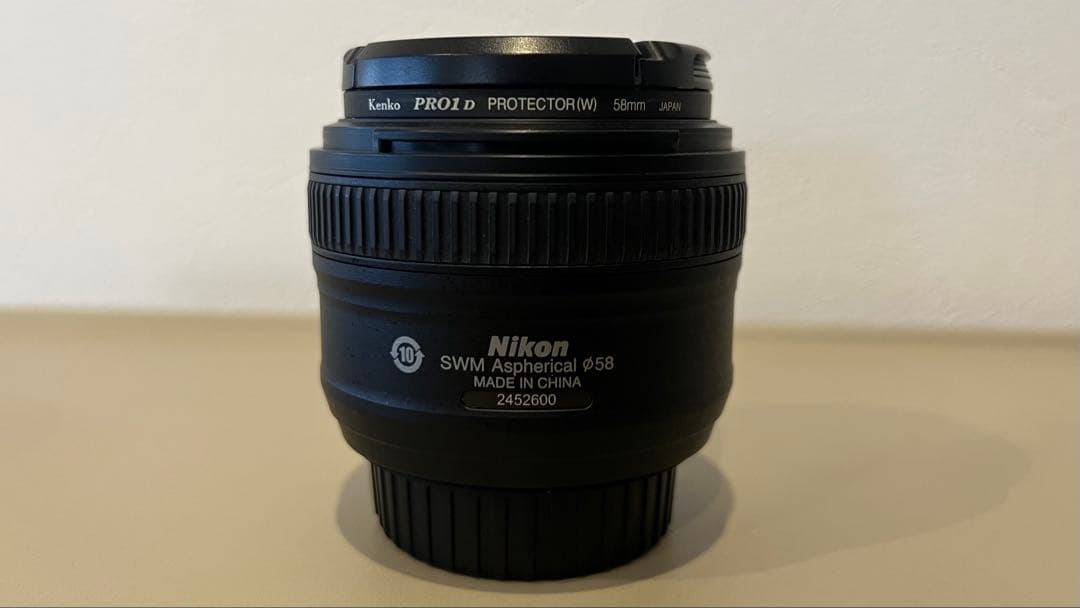 【美品】防湿庫保管 ニコン AF-S NIKKOR 50mm F1.8G