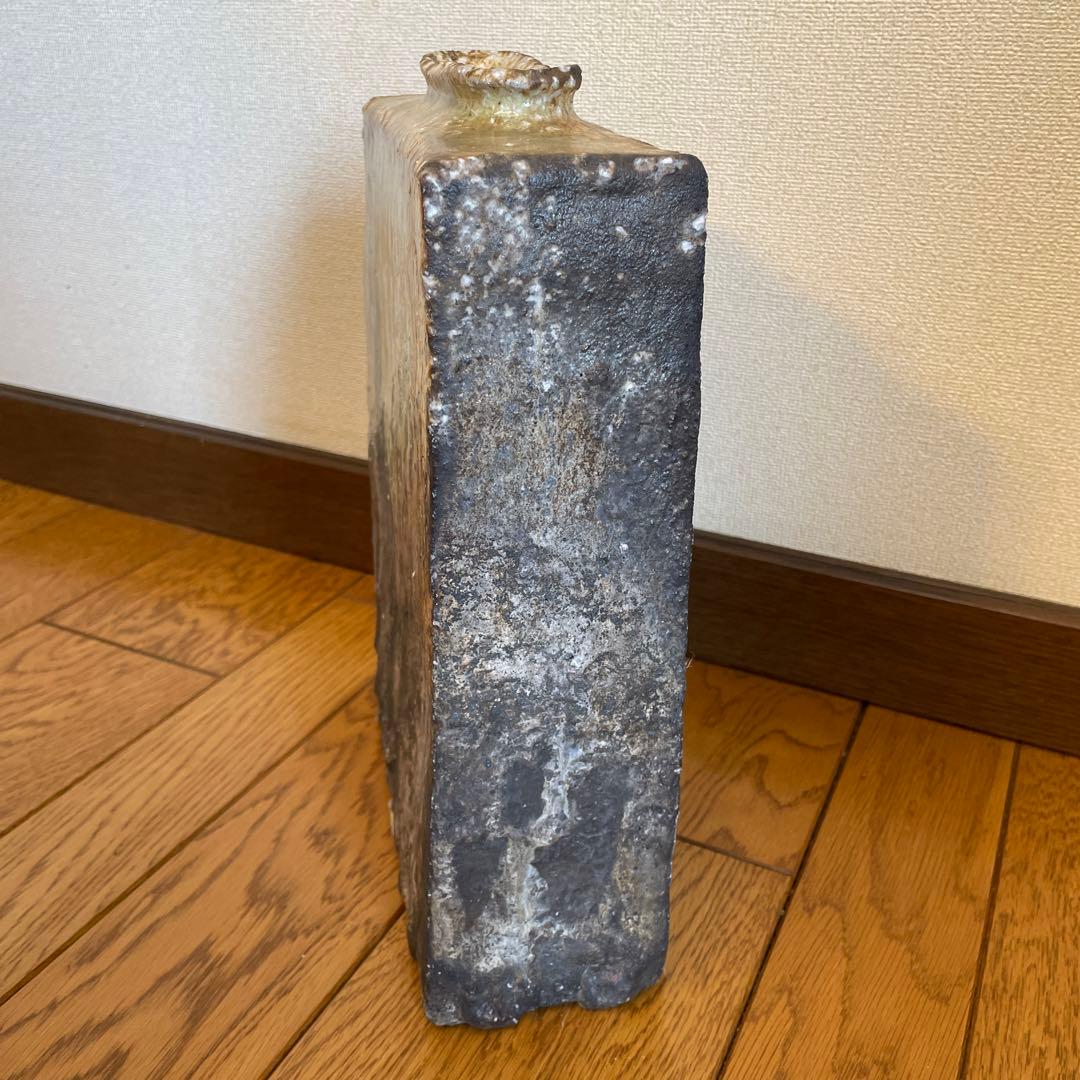 【再大幅値下げ！！】美藍窯　九州信楽滝花入　花瓶
