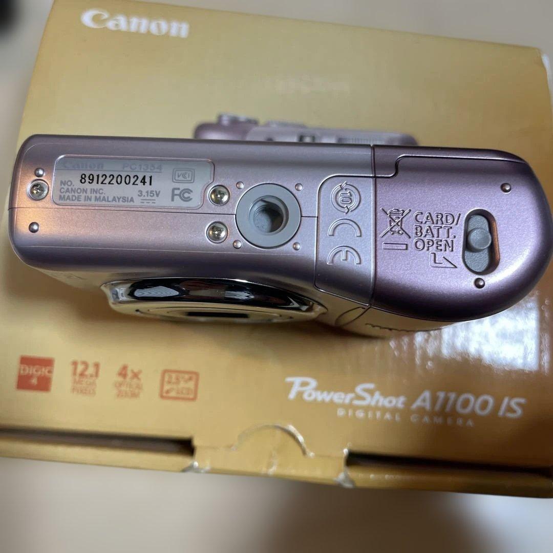 Canon パワーショット　A1100is 撮影可能　美品　ピンク