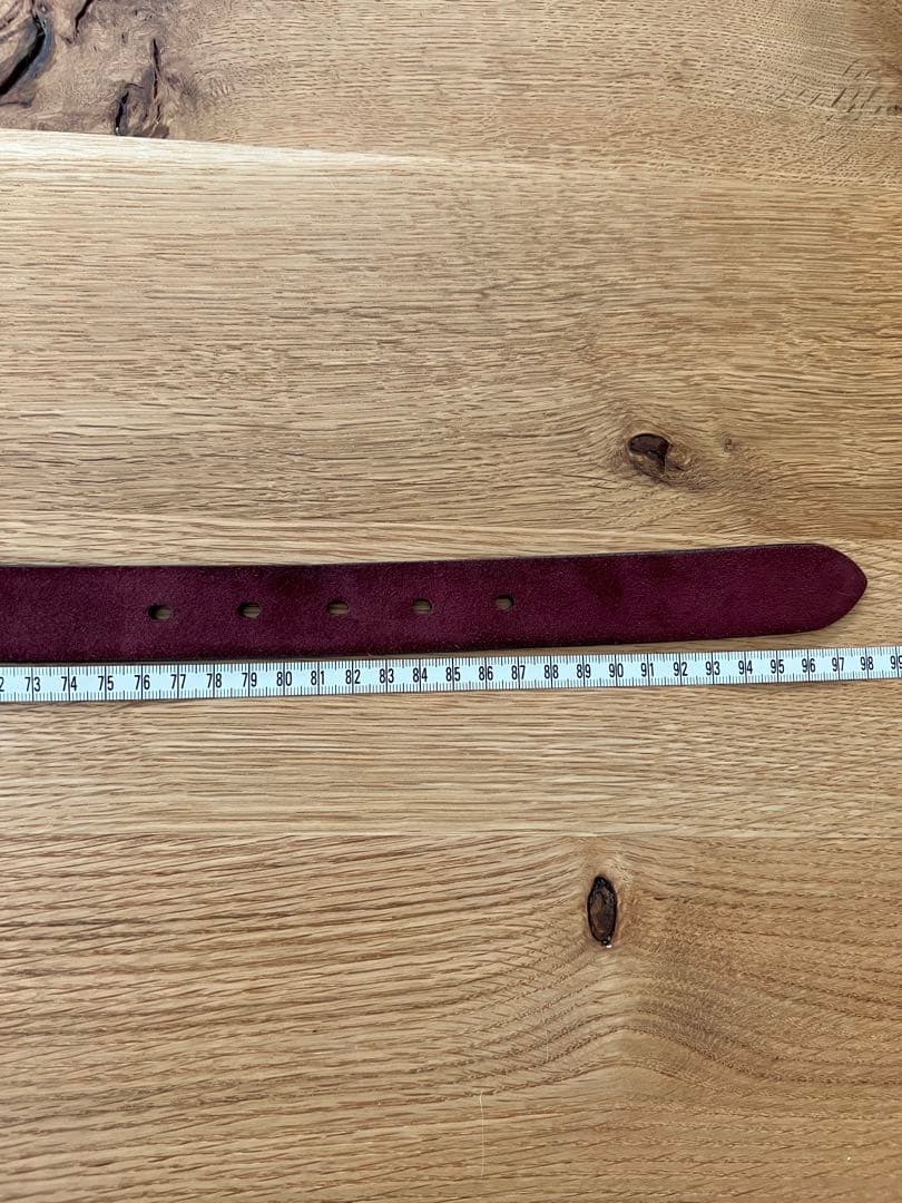 J&M DAVIDSON スエードベルト