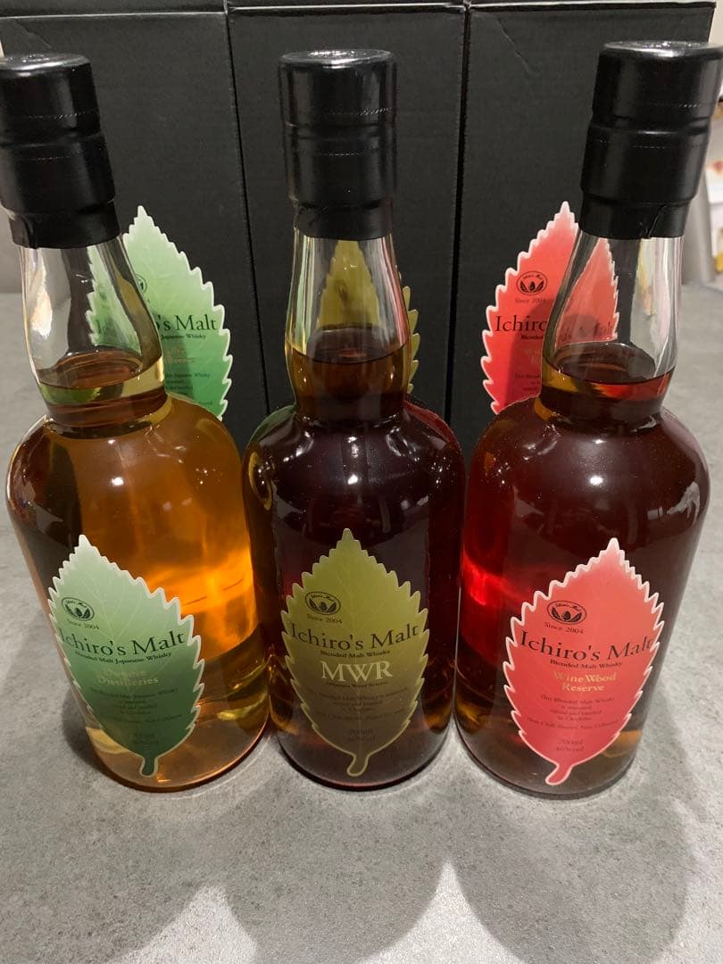 Ichiro's Malt 3本セット（緑・金・赤）　新品　未開封