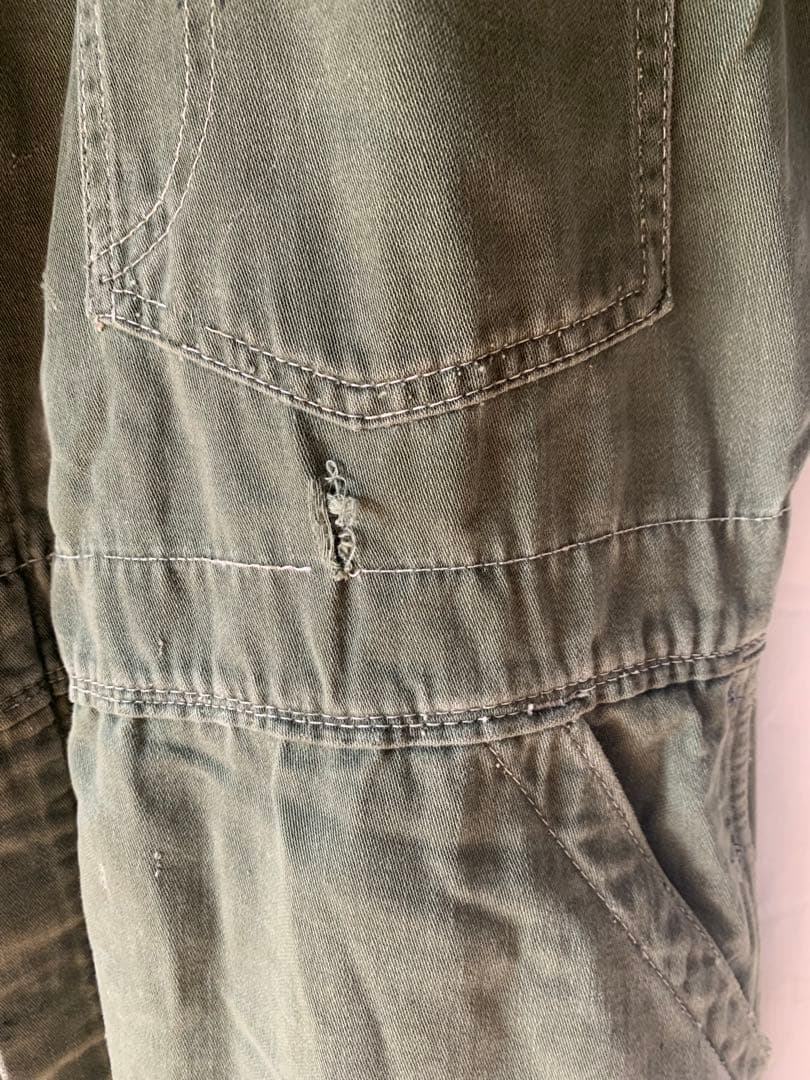 40s オールインワン 大戦つなぎ 月桂樹ボタン