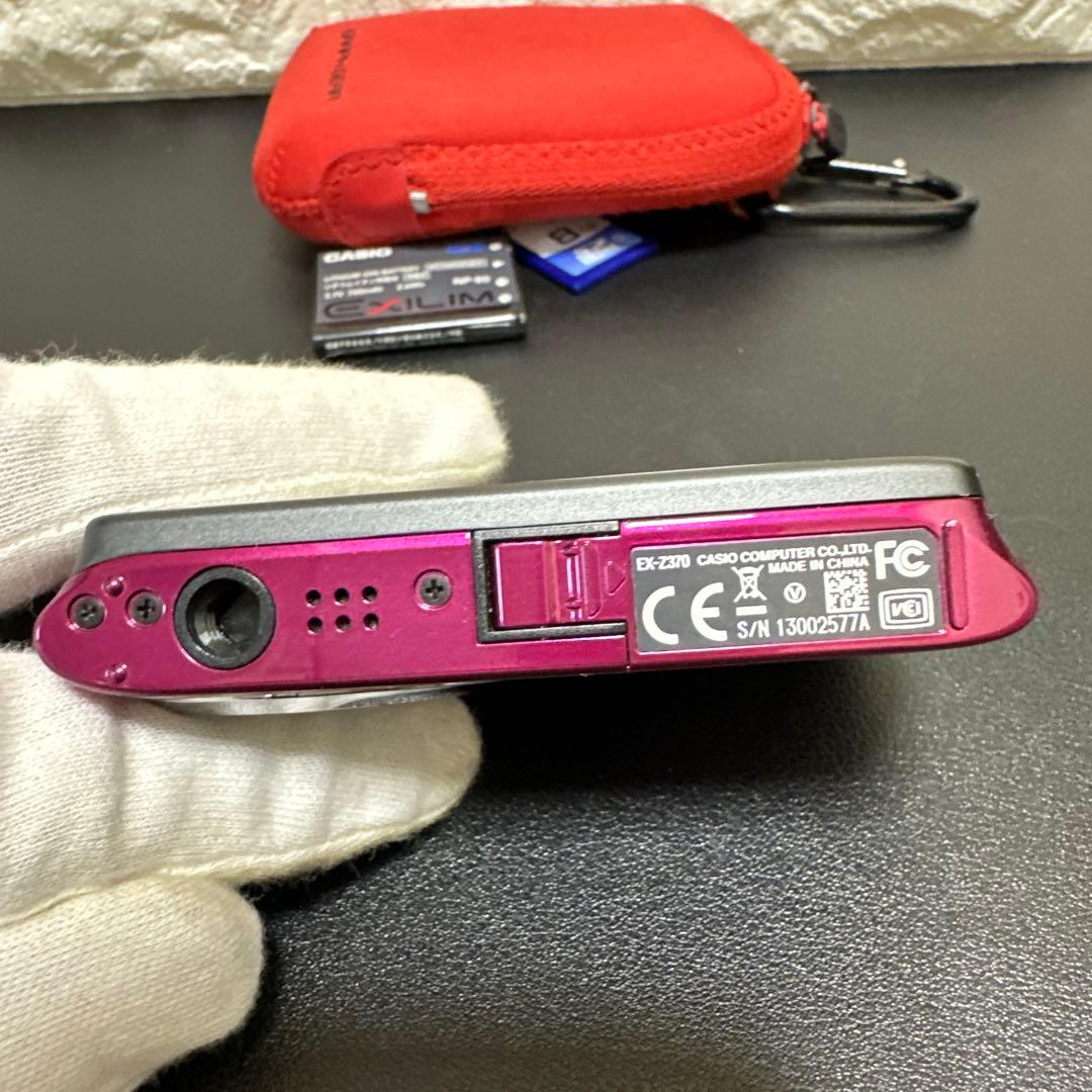 CASIO EXILIM EX-Z370 パープル　動作確認済　　美品