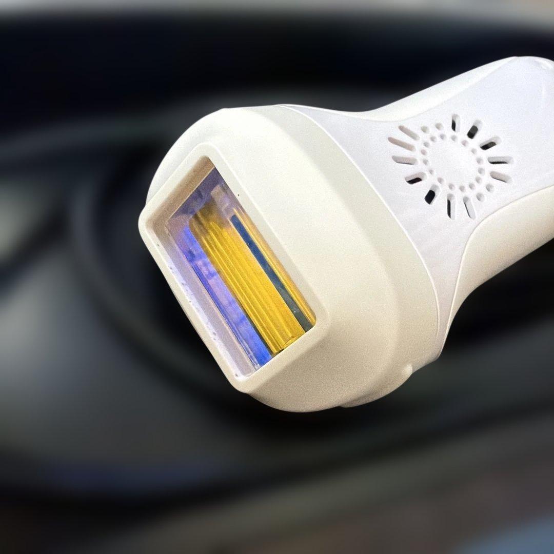 ケノン脱毛器(ver.6.2)　パールホワイト カートリッジ×2