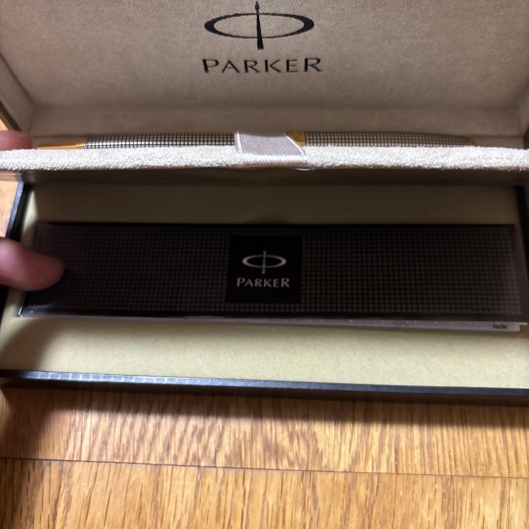 Parker チェック柄ボールペン 本体