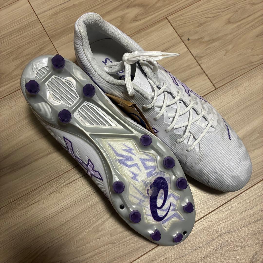 ASICS ACROS PRO 3スパイクシューズ ホワイト/パープル