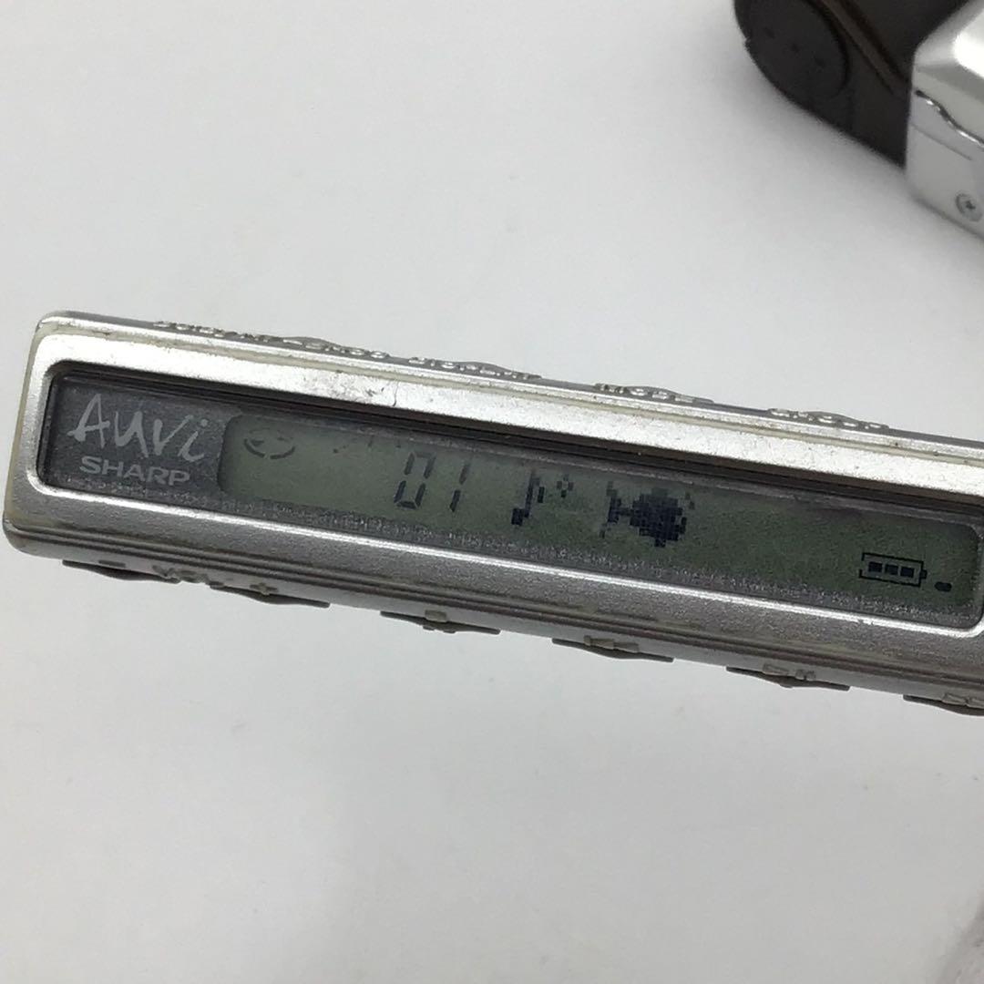 動作品 SHARP MD-DR7 シルバー シャープ MDプレーヤー レコーダー