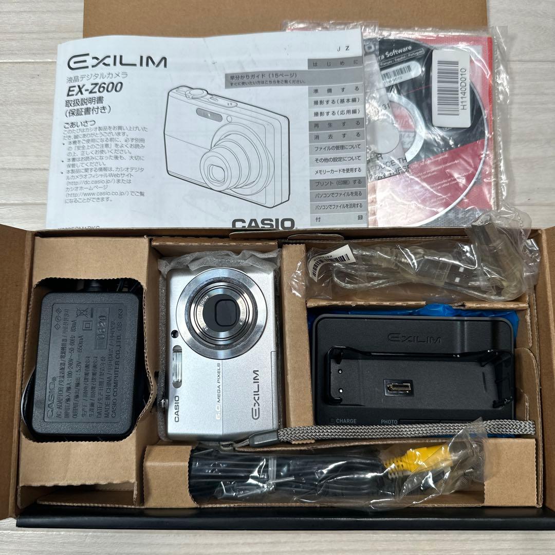 美品 動作確認済み CASIO EXILIM EX-Z600 付属品有 ※r2