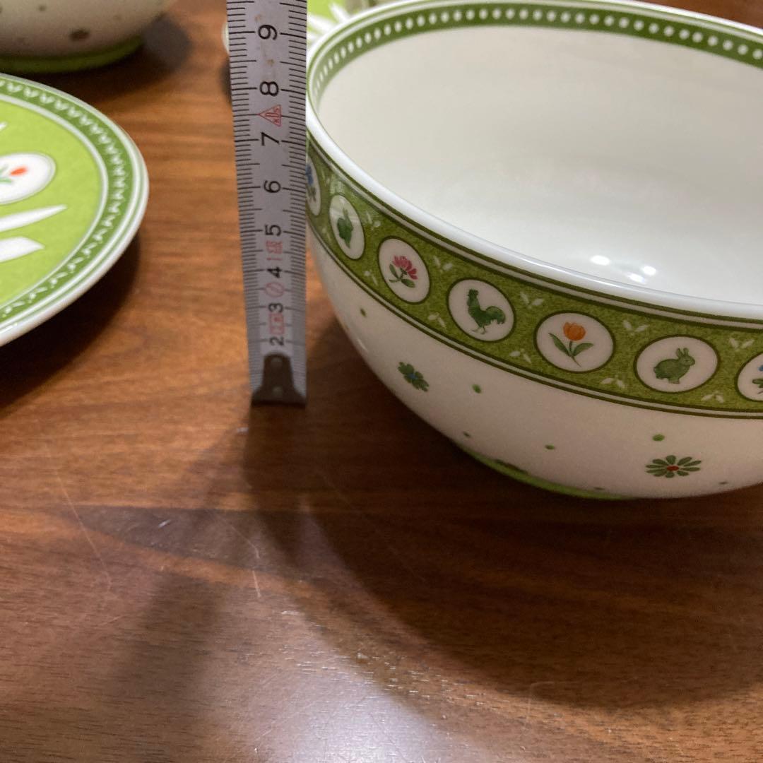 Villeroy & Boch 食器セット ウサギ　カップ　ソーサー　ボウル