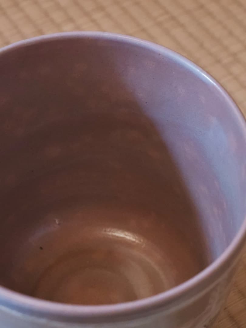 清水日呂志　御本狂言袴　水指　茶道具　箱付　時代物　Q2360