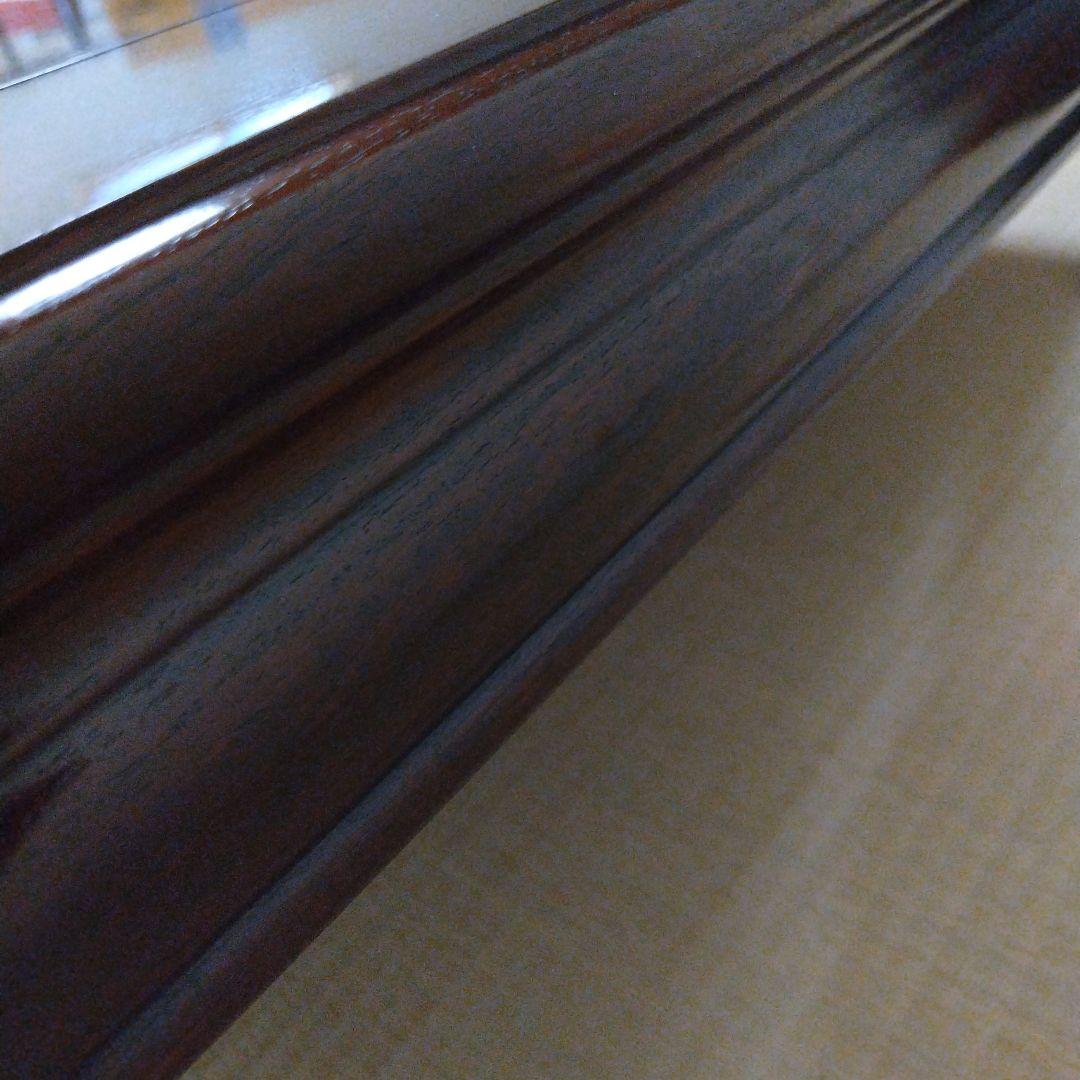 木製座卓 ダークブラウン (大阪伝統工芸手作り)