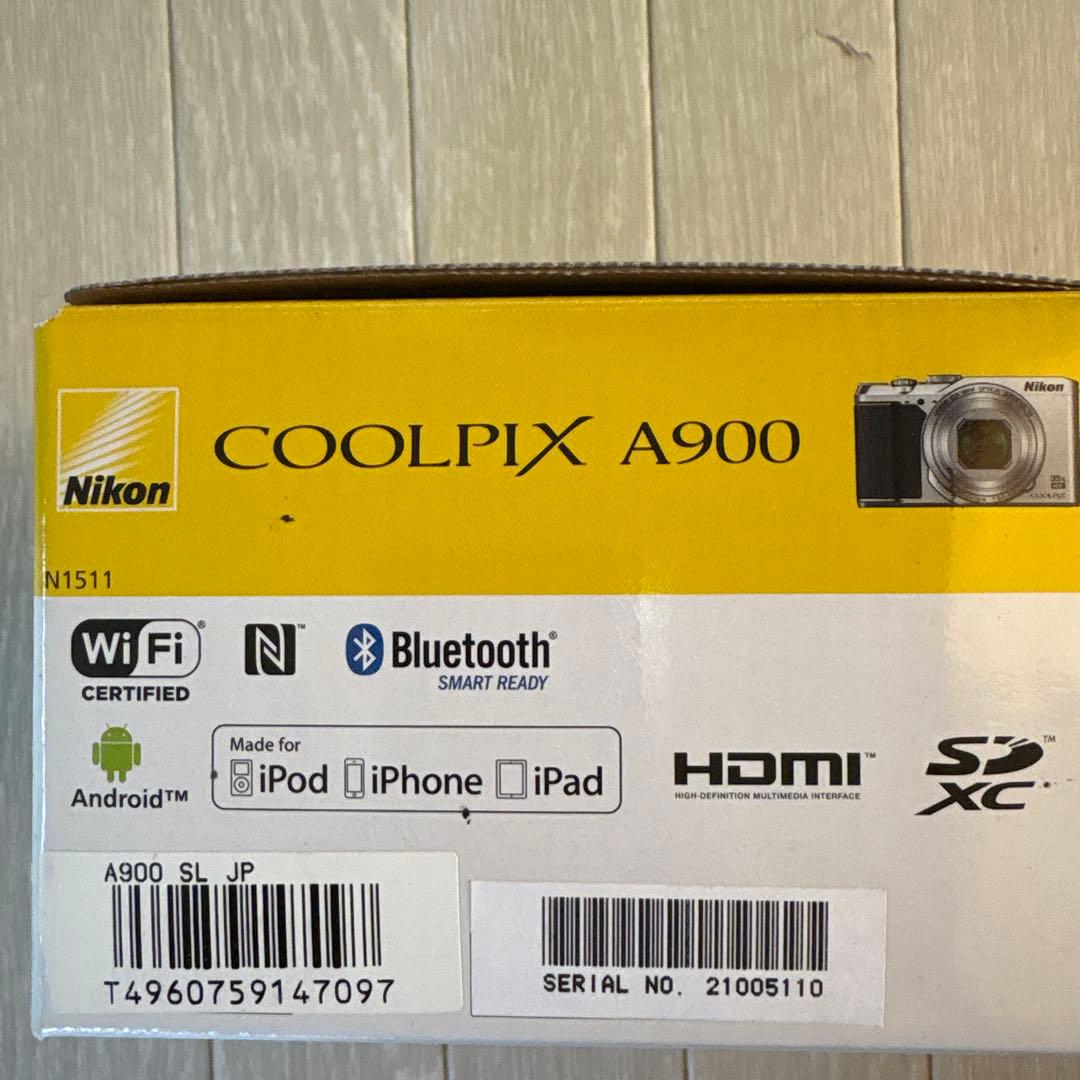 Nikon COOLPIX A900 35倍ズーム 4K対応　バッテリー2個付き