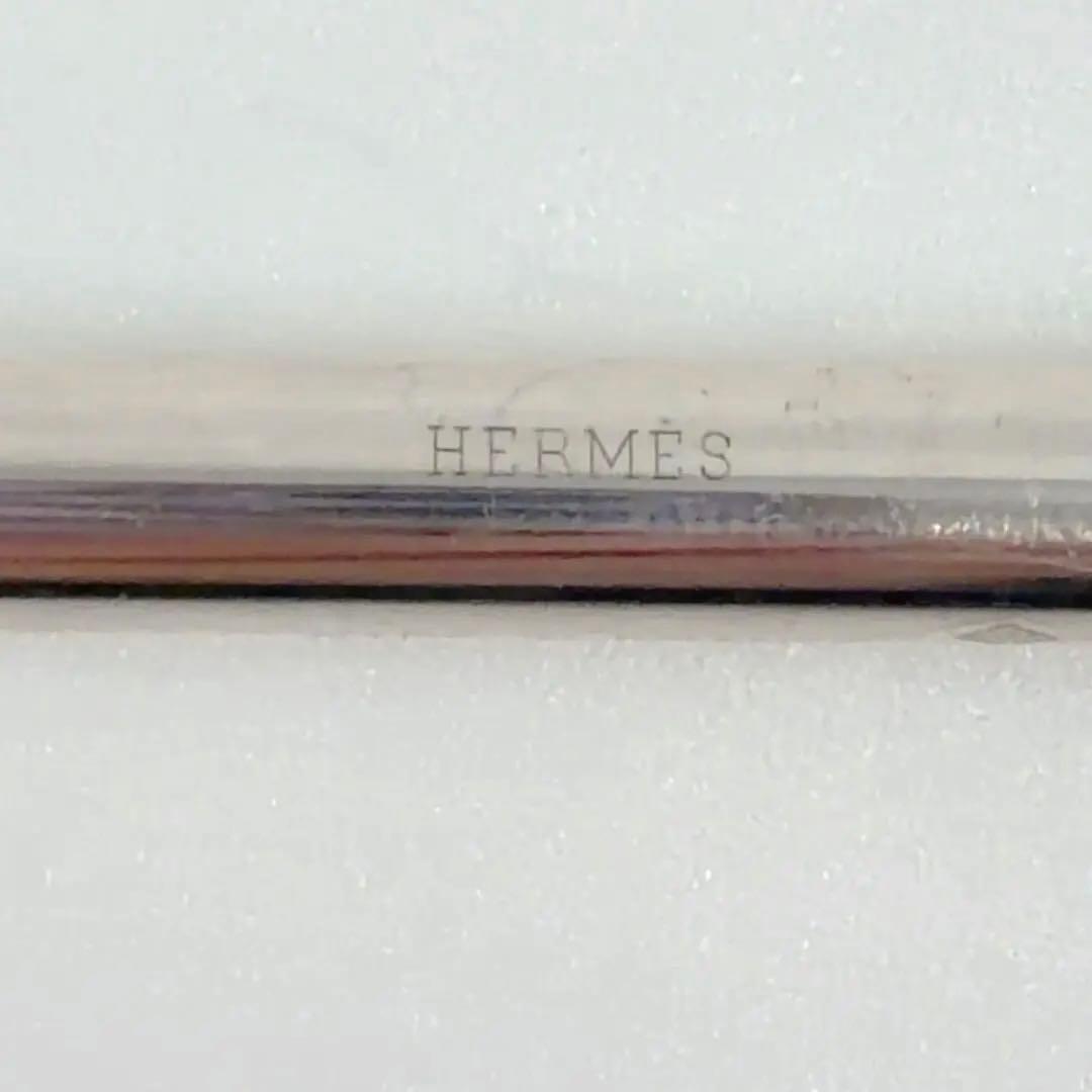 美品✨HERMES 手帳用チェーン付きシャープペンシル 替芯付 シルバー