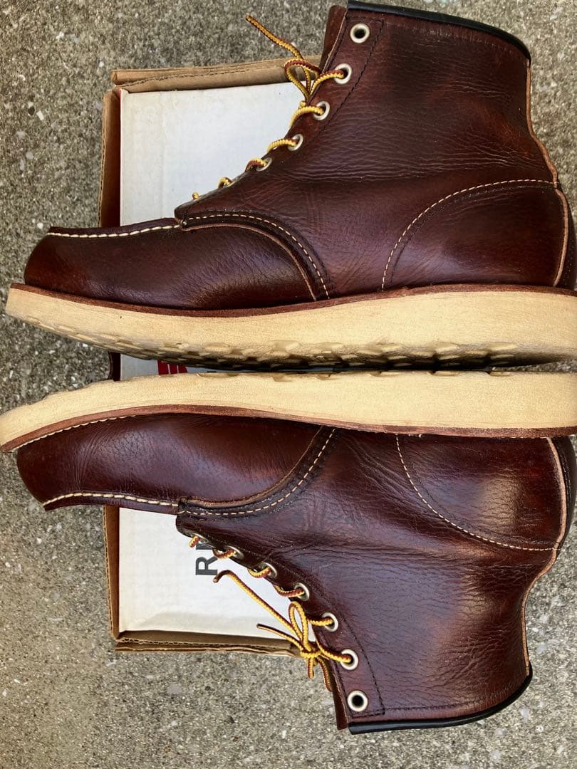 RED WING 8138 MOC TOE／27.5cm ／D.BROWN