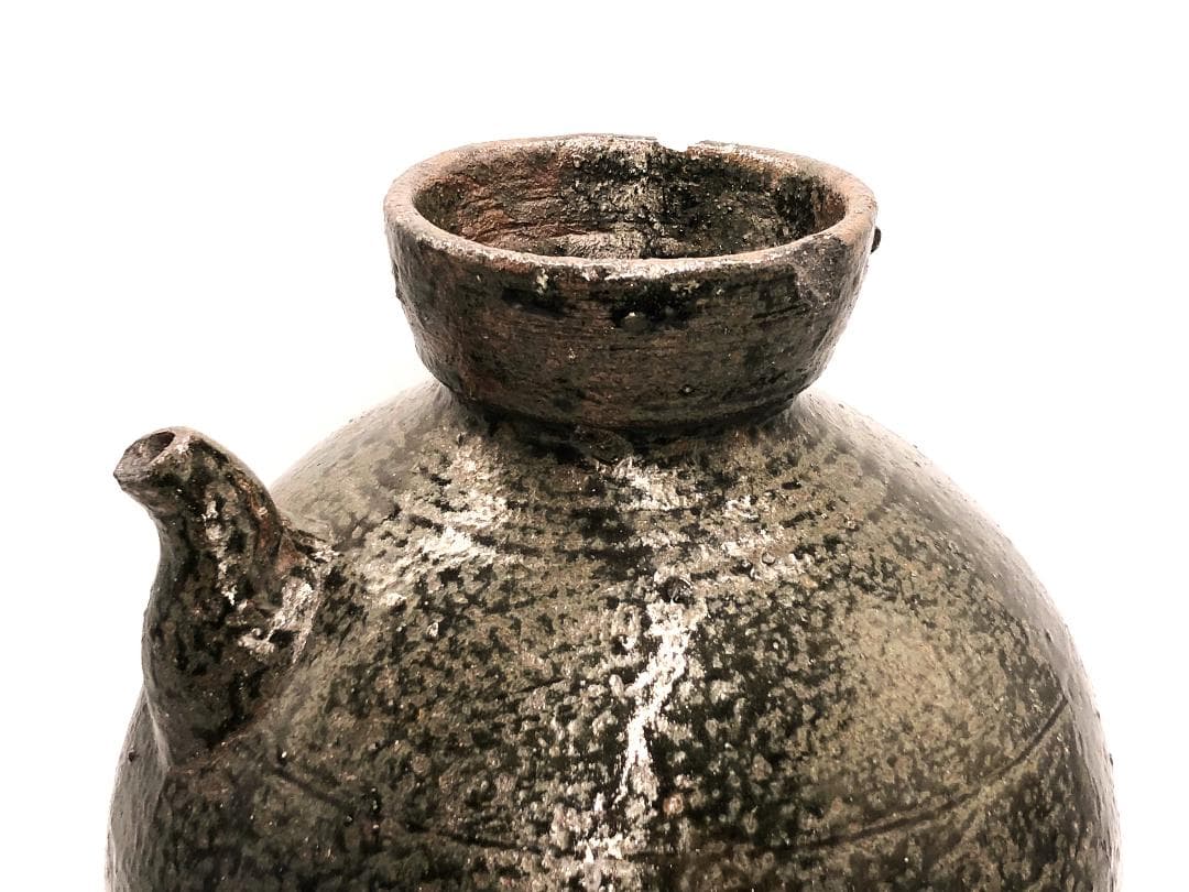 【 苗代川焼 雲助 】　うんすけ　黒もん　黒薩摩　江戸時代