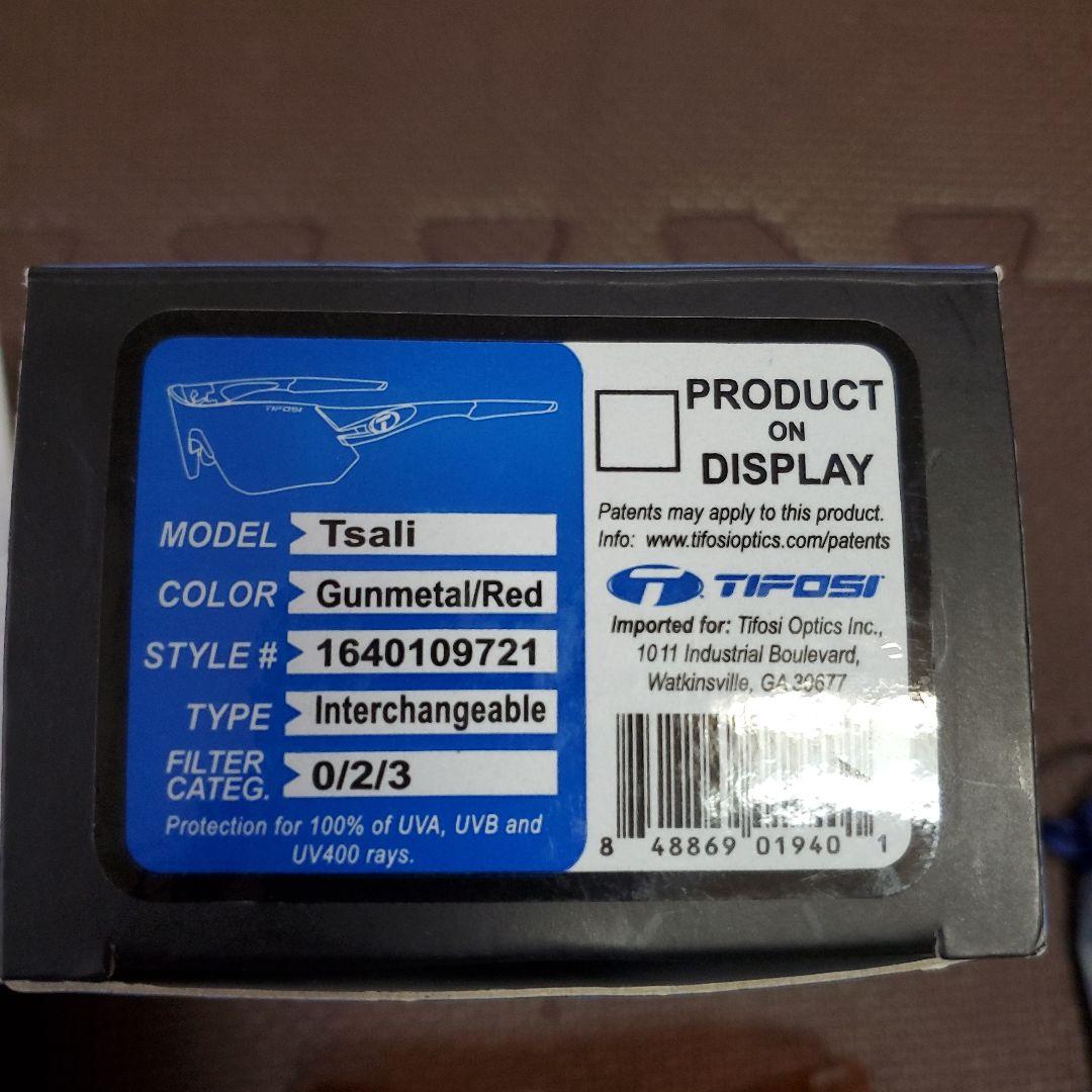 TIFOSI ティフォージ　スポーツサングラス オレンジ/レッド
