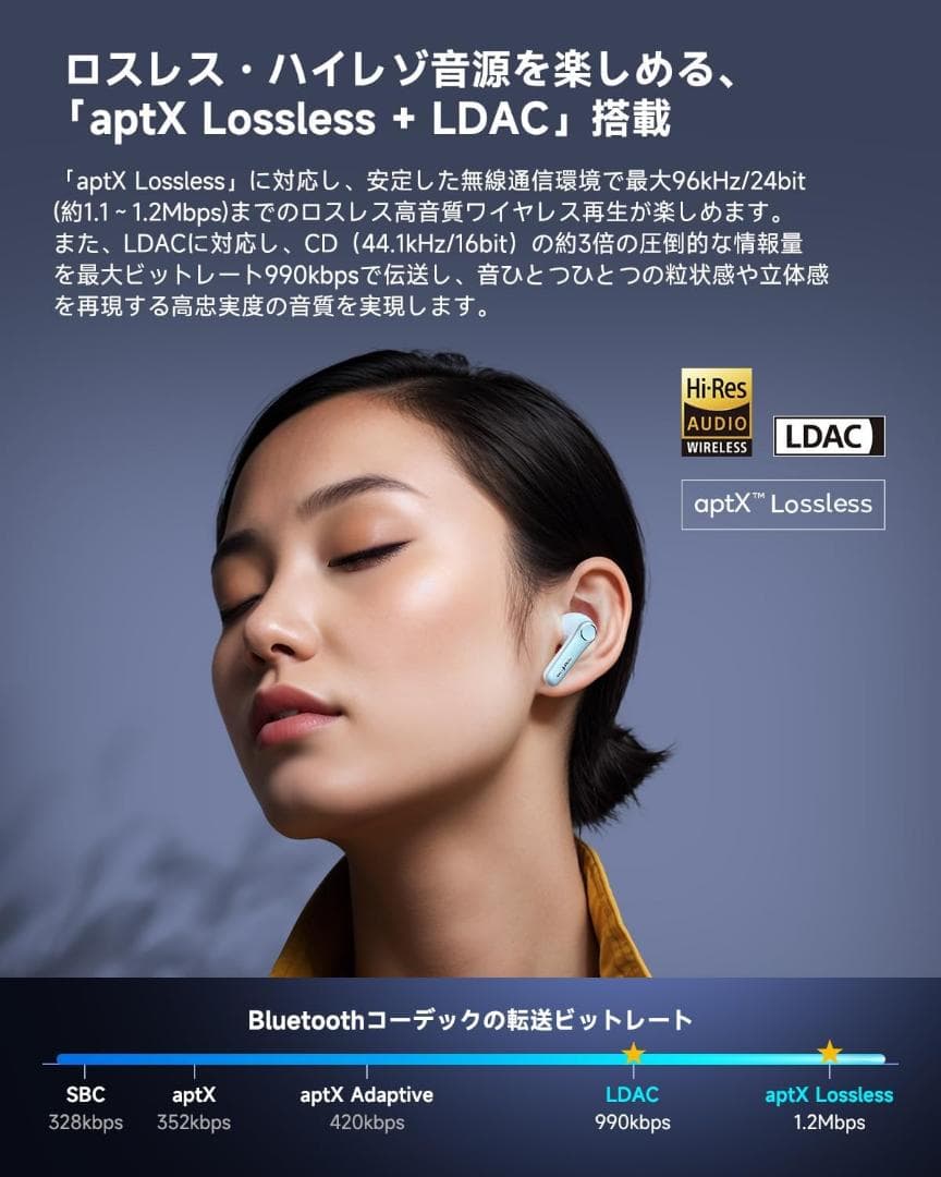 【新品・未開梱】EarFun Air Pro 4 ワイヤレスイヤホン　ホワイト
