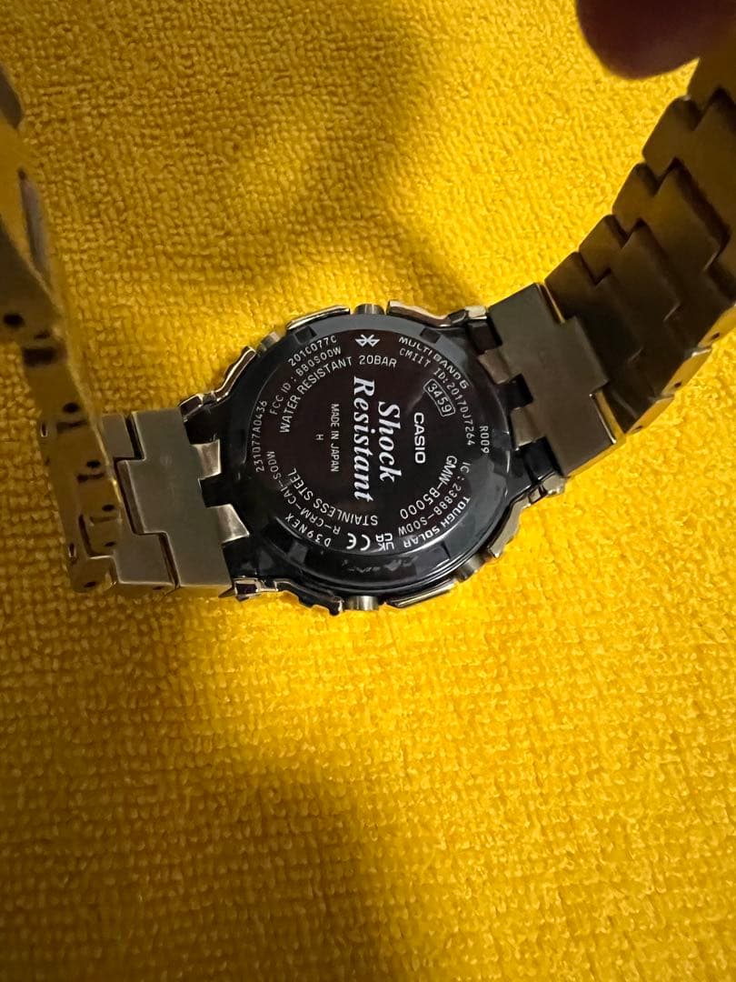 G-SHOCK デジタル腕時計 フルメタルゴールド