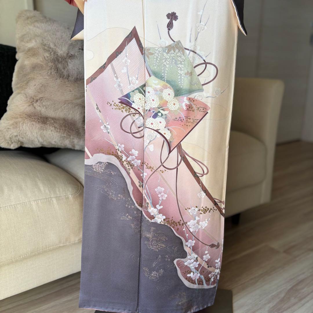 訪問着　フルセット　着物　帯　帯締め　帯締め79