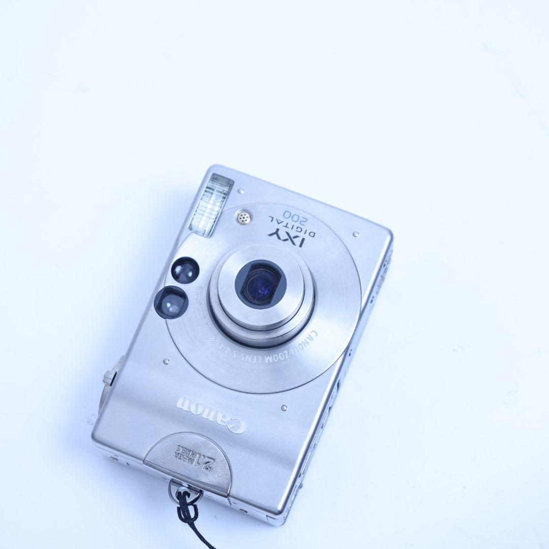 スマホ転送可 デジタルカメラ　Canon IXY DIGITAL200　カード付