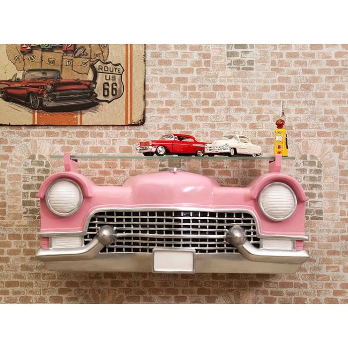 アウトレット セール品 キャデラック カー ウォール シェルフ ラック 収納 棚