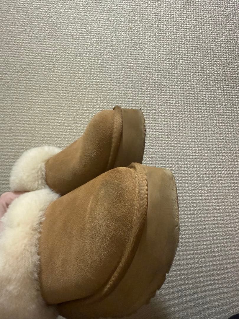 UGG ムートンブーツ ブラウン厚底W TAZZELLE 8