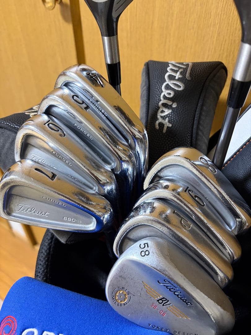 13本! タイトリスト 910D3 980F 585H 690.CB VOKEY