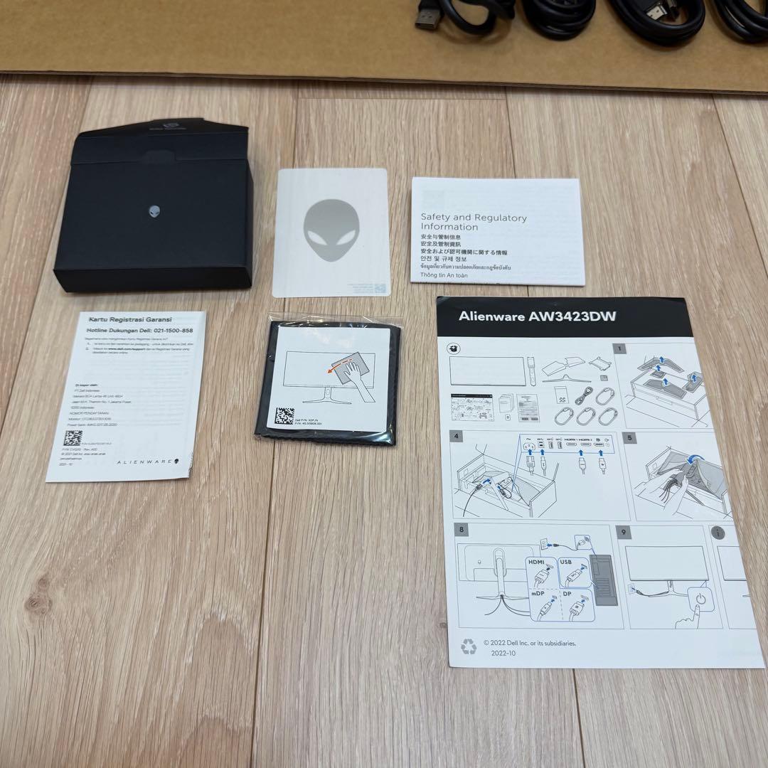 AW3423DW Alienware 34インチ QD-Oled モニター