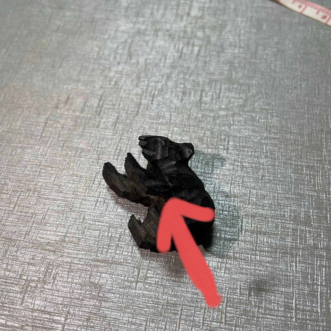 木彫り熊 一刀彫り ミニチュア8体セット50年前昭和レトロ北海道アイヌ