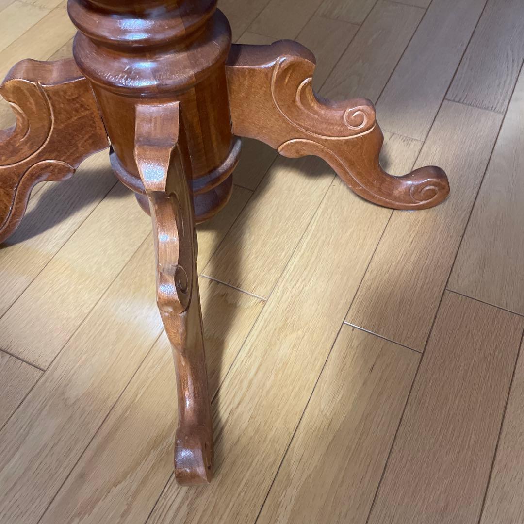 ①【条件あり】イタリア製　アンティーク　ダイニングテーブル