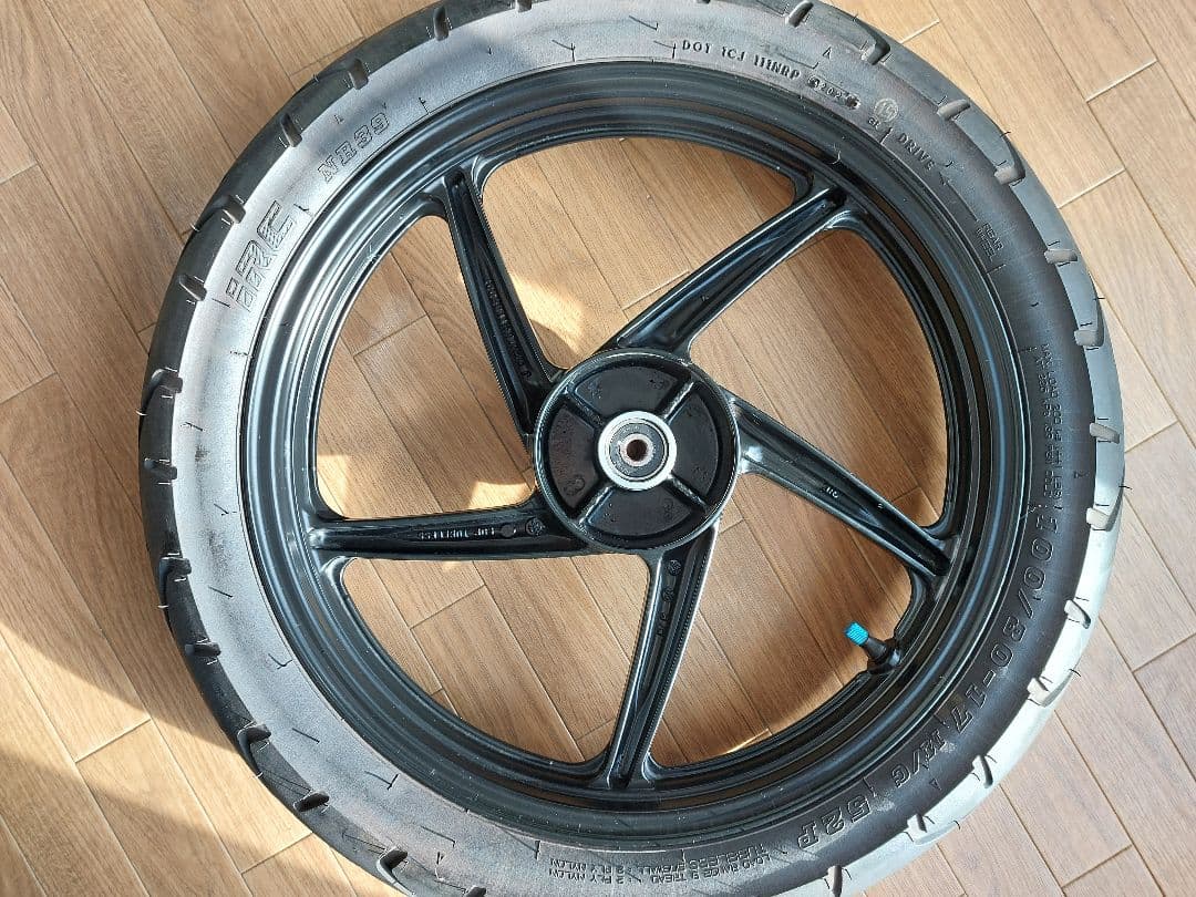 ハンターカブ　エヴァテックキャストホイールタイヤ付き　中古