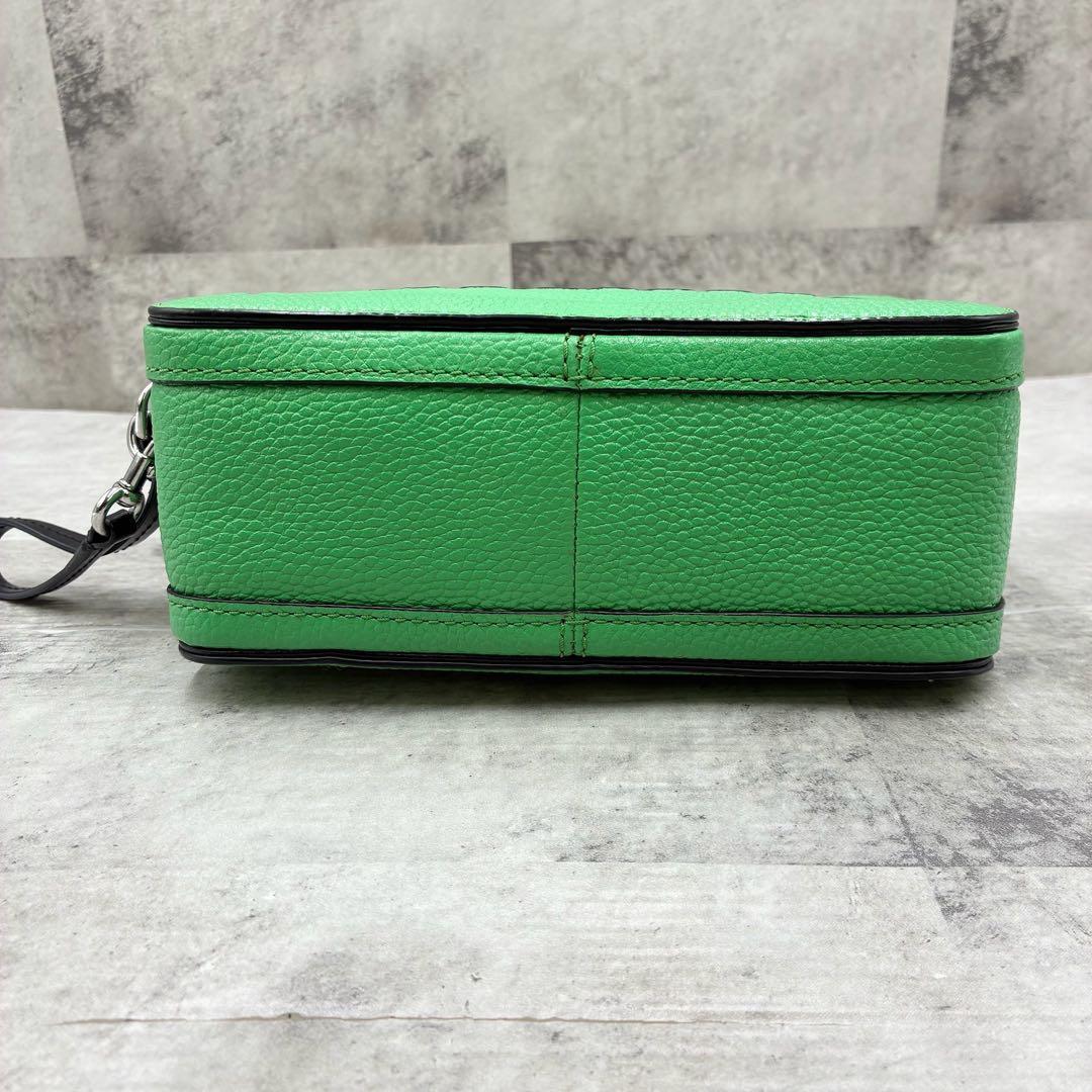 ✨稀少カラー✨美品✨マークジェイコブス　ショルダーバッグ 2way レザー　緑