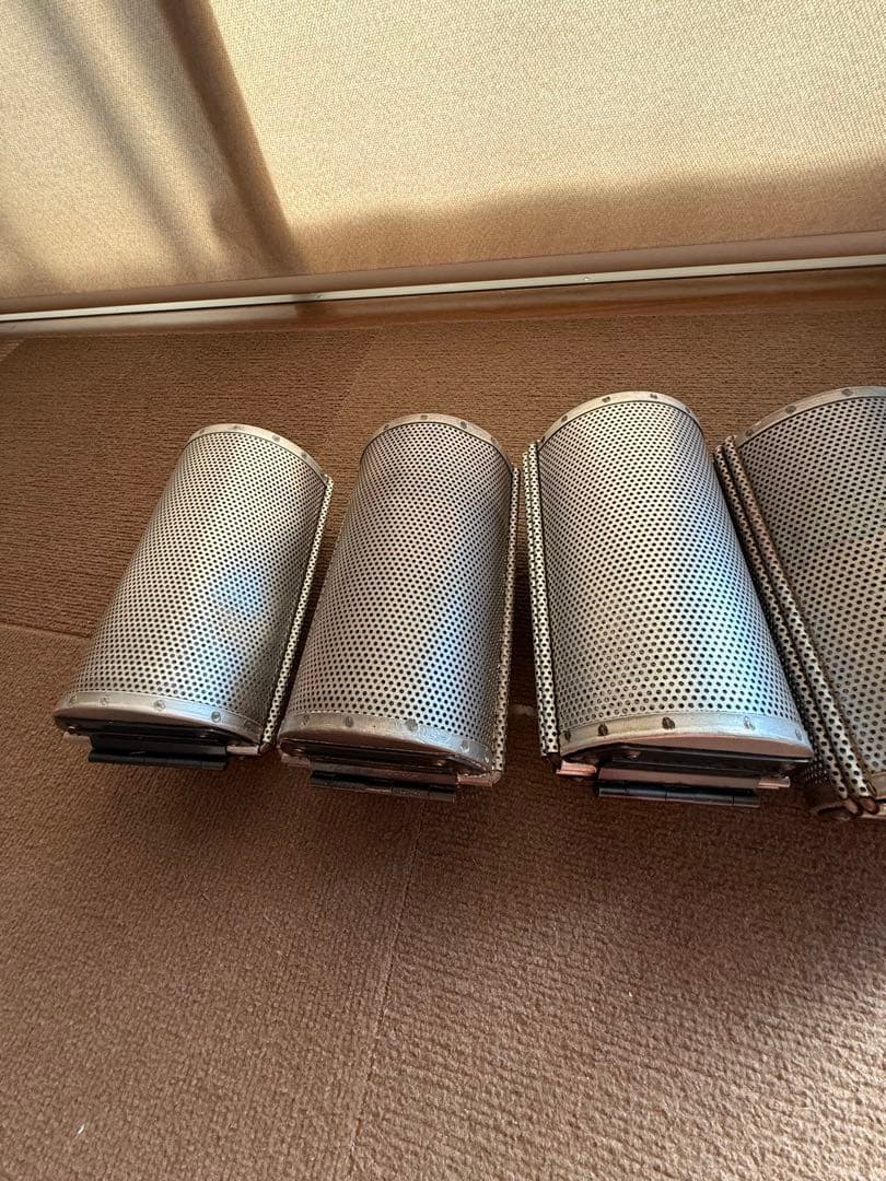 JHBS 丸メッシュ焼き型　ラウンドパン型　4個セット