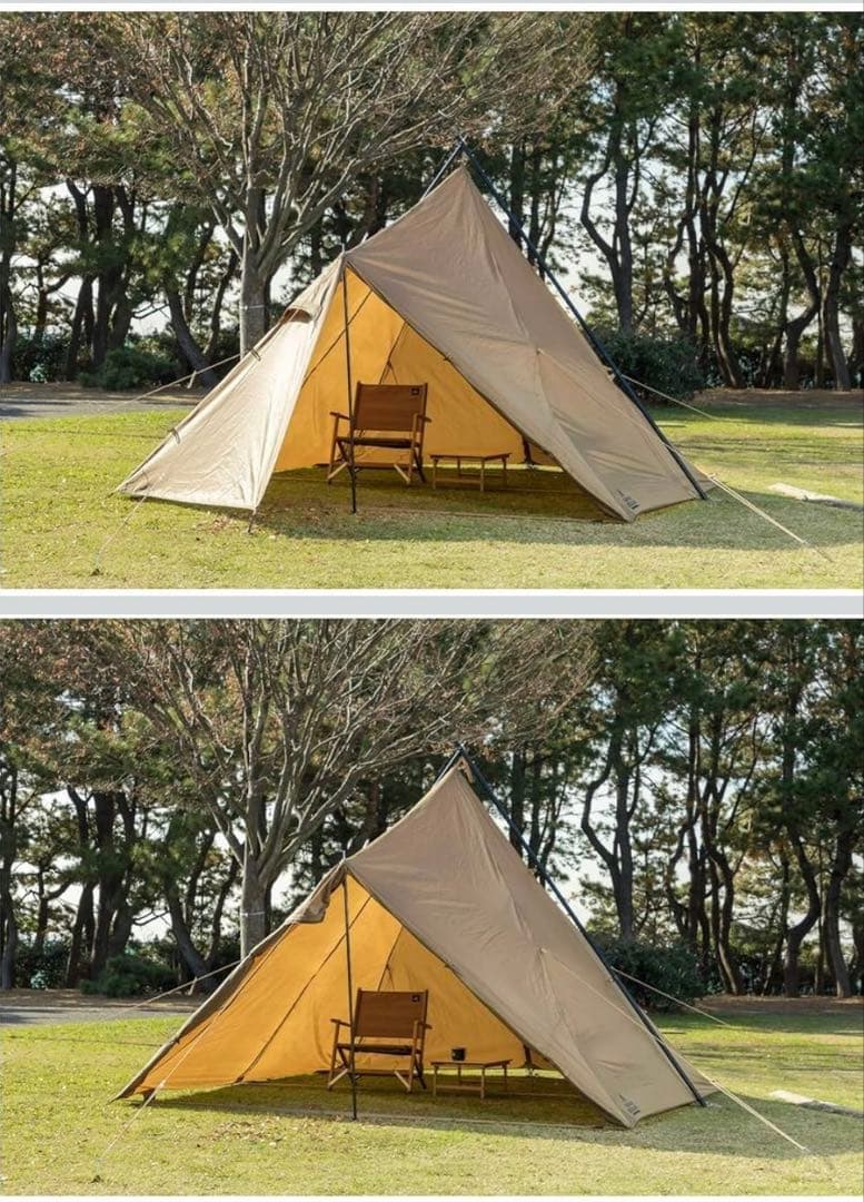 ☆美品☆タラスブルバ フォークティピィテント グランドシート付き