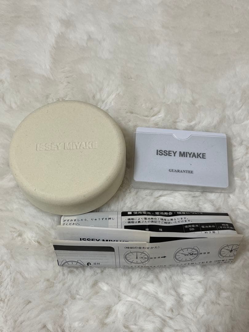 issey miyake 腕時計 o オー クリアカラー