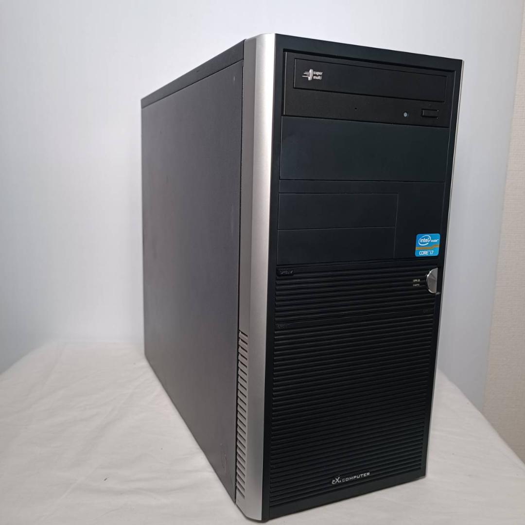 ゲーミングPC/core i7/500GB/GTXグラボ/オフィス/ツクモex.