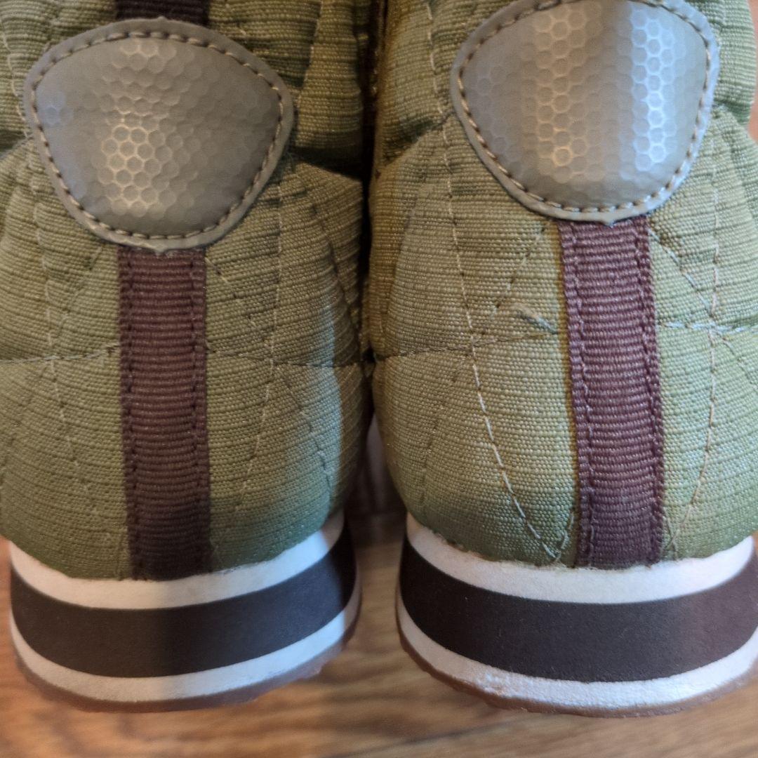 Teva キルティングショートブーツ オリーブグリーン