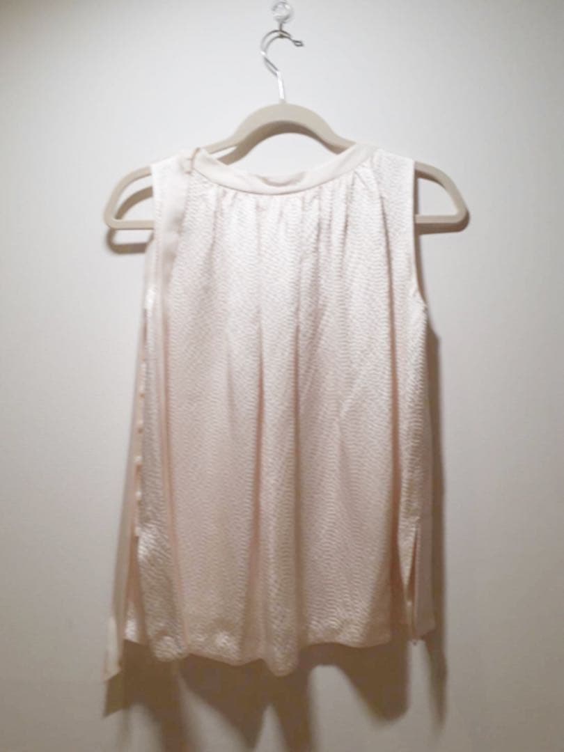 drawer(ドゥロワー)  ノースリーブ　シルク