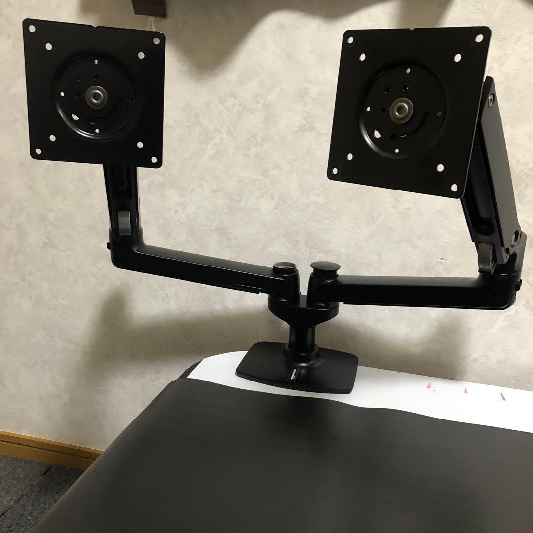 エルゴトロン OEM Amazon Basics デュアルモニターアーム