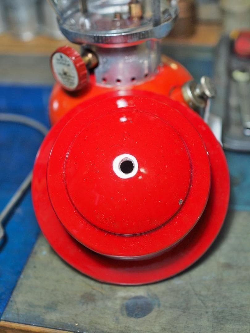 朱色タンク1967年5月製 コールマン 200A ランタン (パテペン) t61