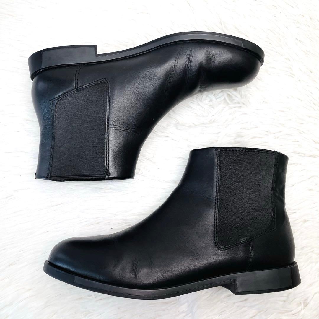 【美品】カンペール39 サイドゴアブーツ　ブラック CAMPER BOWIE