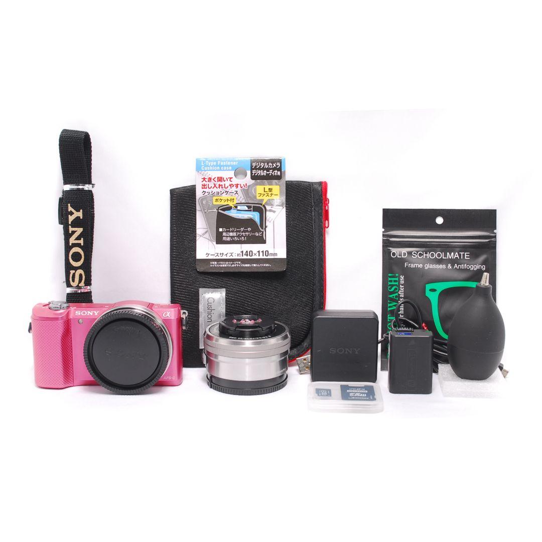 ❤即購入1000円OFF❤ SONY α5000 手振れ補正レンズ Wi-Fi